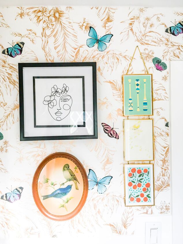 s make your home more beautiful by monday with these 12 easy ideas, DIY Dollar Store Greeting Card Artwork