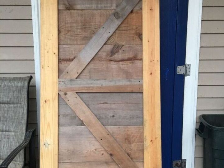 q how do i stain 2x6 s to match distressed wood