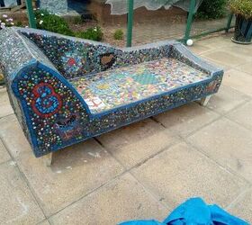 mosaic chaise