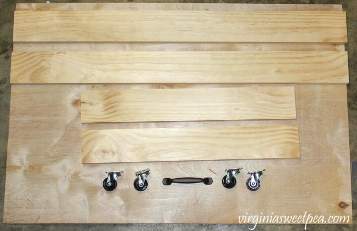 diy under bed rolling storage drawer