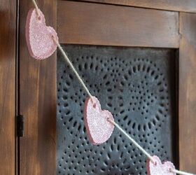 diy valentine s day heart garland