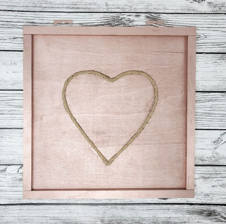 reverse floral heart board, Paint Your Board and Create Your Heart