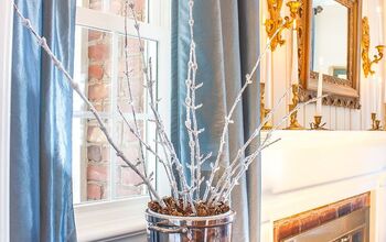 DIY Frosted Branches
