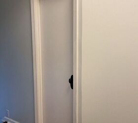 how we installed our new woodgrain interior doors