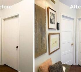 how we installed our new woodgrain interior doors
