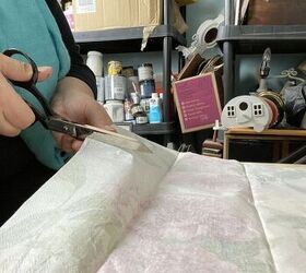 how to decoupage napkins on wood glass more
