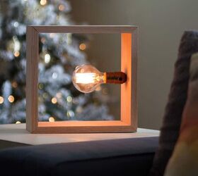Cómo hacer una lámpara de madera minimalista de bricolaje