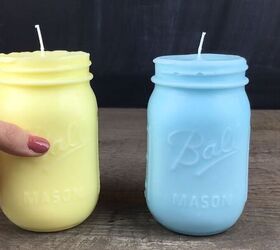 s 8 gorgeous ways to give your plain candles a totally new look, Mason Jar Candles
