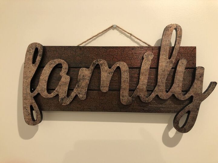 14 genius ways to get the pottery barn look on a budget, Faux Crackle Foil Letters