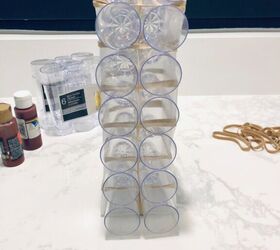 dollar store storage for craft paint