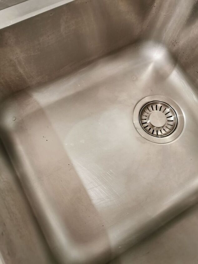 help how to get rid of these black marks on my stainless steel sink