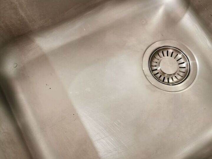q halp how to get rid of these black marks on my stainless steel sink