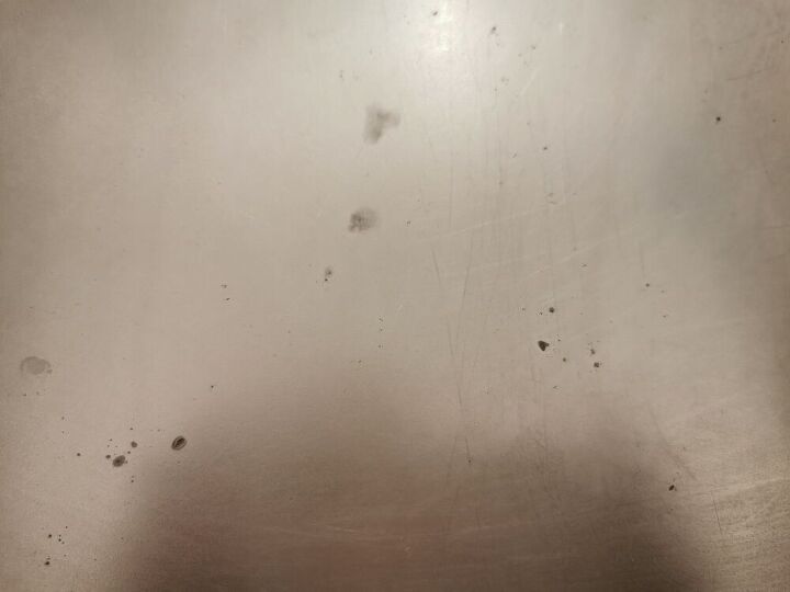 help how to get rid of these black marks on my stainless steel sink
