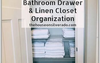 Consejos para organizar los cajones del baño y el armario de la ropa blanca