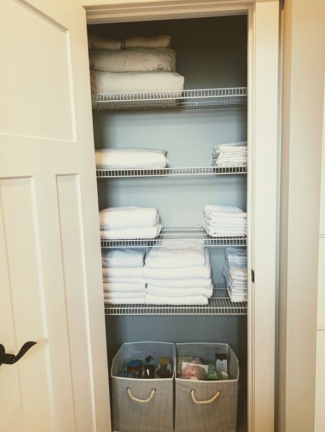 consejos para organizar los cajones del bao y el armario de la ropa blanca