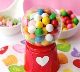 DIY Mini Gumball Machine Valentines for Kids