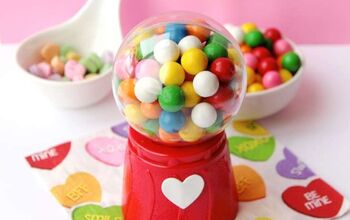 DIY Mini Gumball Machine Valentines for Kids