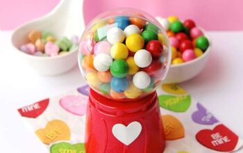 DIY Mini Gumball Machine Valentines for Kids