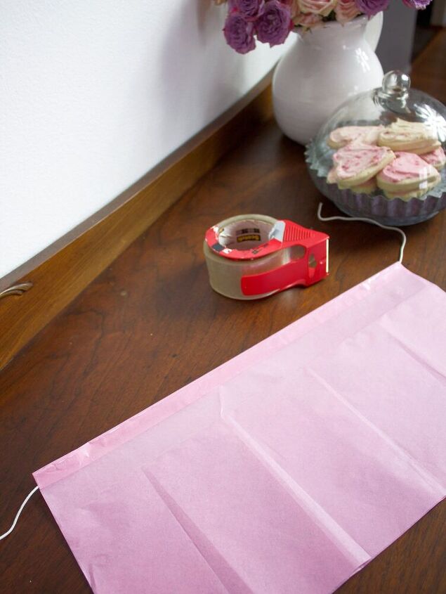como fazer uma guirlanda de papel de seda