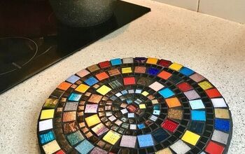  Como transformar um suporte de bolo em um suporte de mosaico