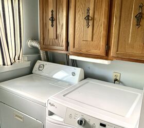 the tip for a laundry room flip, Before