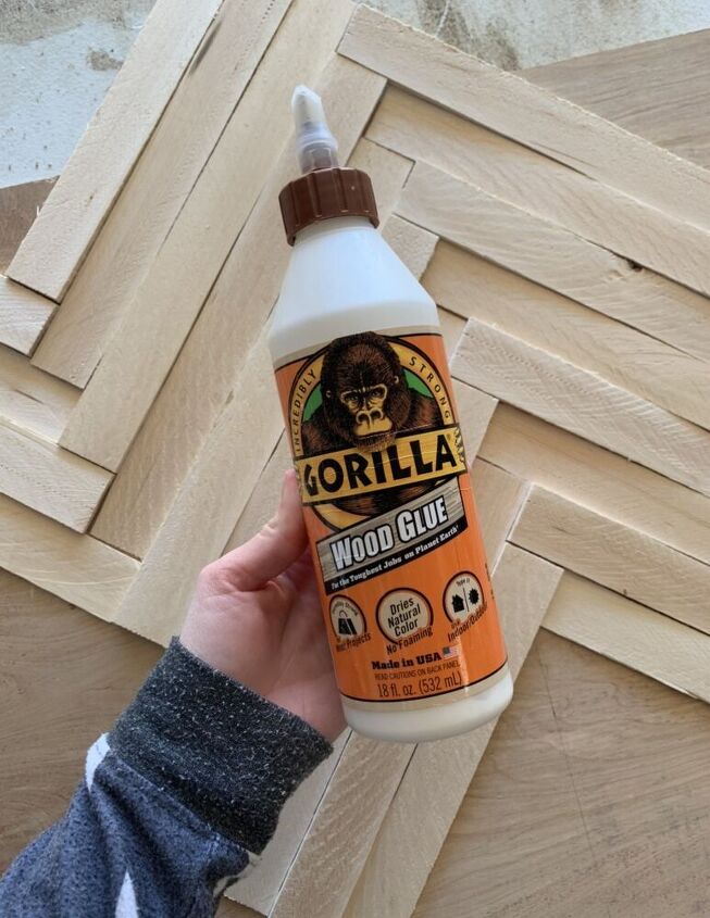 diy wood shim art