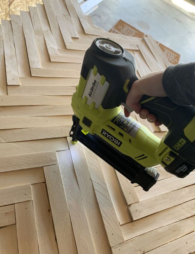 diy wood shim art