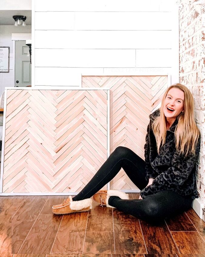diy wood shim art