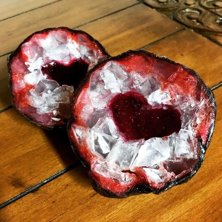 25 sweet valentine s day ideas you should start saving for february, DIY Geode Soap