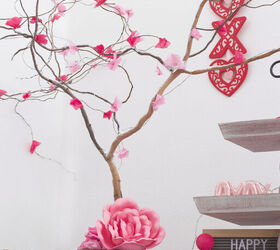 25 sweet valentine s day ideas you should start saving for february, DIY Cherry Blossom Tree