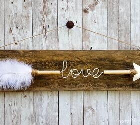 25 sweet valentine s day ideas you should start saving for february, DIY a Valentine s Love Arrow