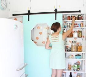 20 wall ideas you should see before you pick up that paint roller, Hand Stamped Citrus Wall DIY