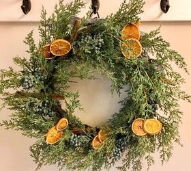 beat the january blues with these 15 lovely winter decor ideas, Fragrant Winter Wreath