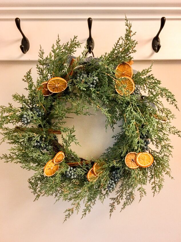 vence la tristeza de enero con estas 15 encantadoras ideas de decoracin de invierno, Guirnalda invernal arom tica