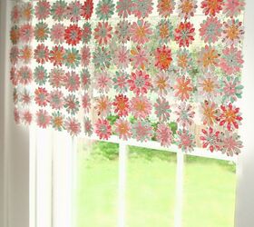 20 ways to make your windows look great without curtains or blinds, No Sew Window Valance