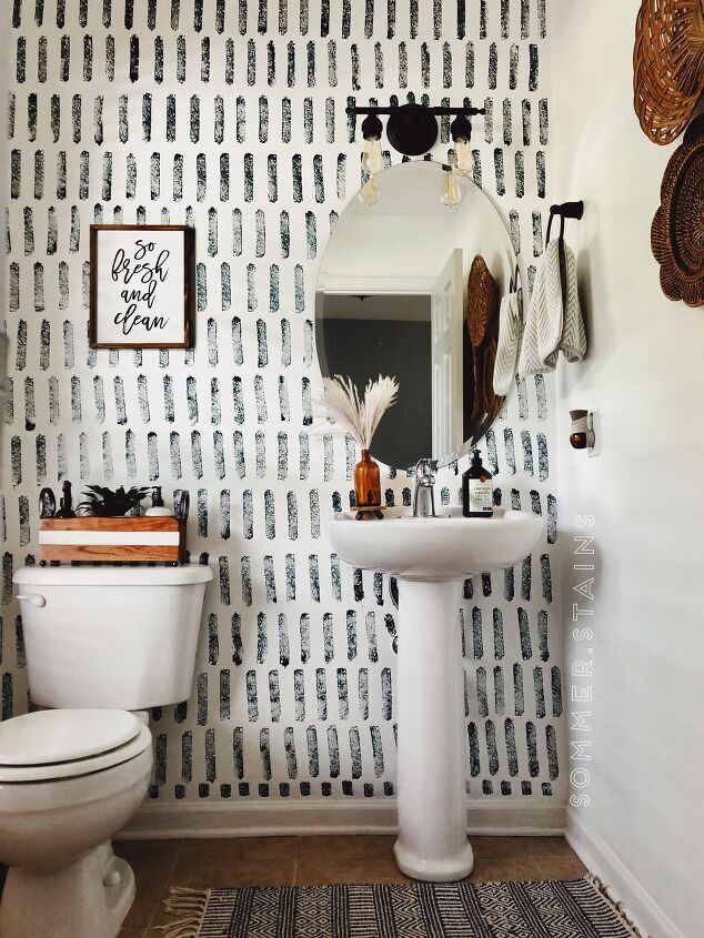 s 20 ways to turn your blah bathroom into your own private getaway, 15 Bathroom Transformation