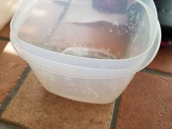 q how do you upcycle ugly plastic food storage containers