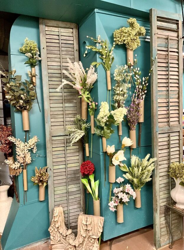 best organizing trick for your faux florals
