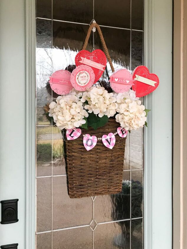 a quick valentine s day door hanger