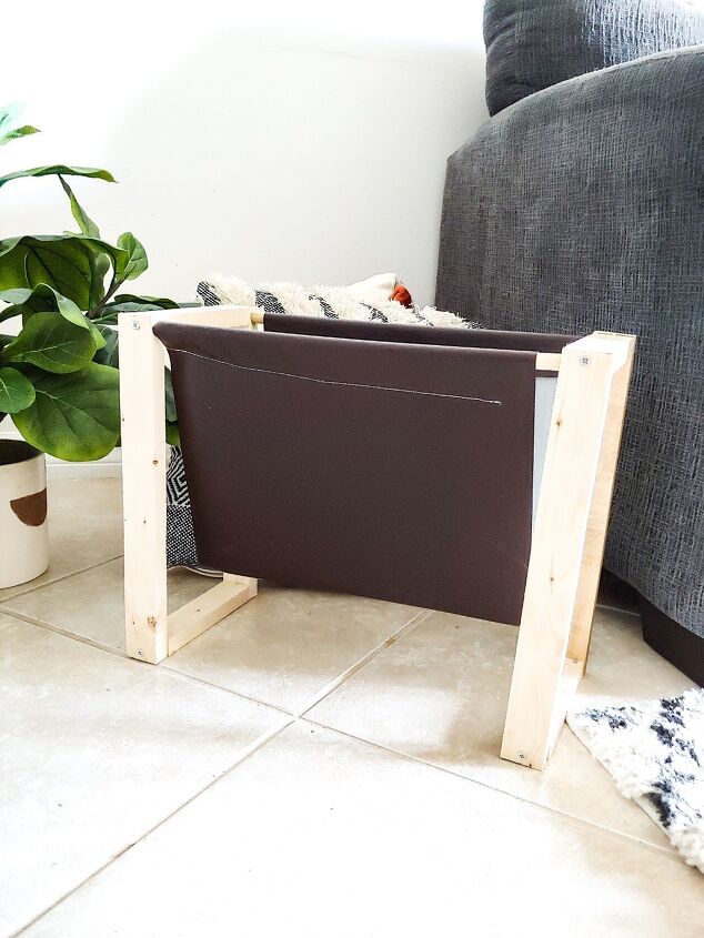 s 25 ways to make your home feel warm inviting after the holidays, Faux Leather Magazine Rack