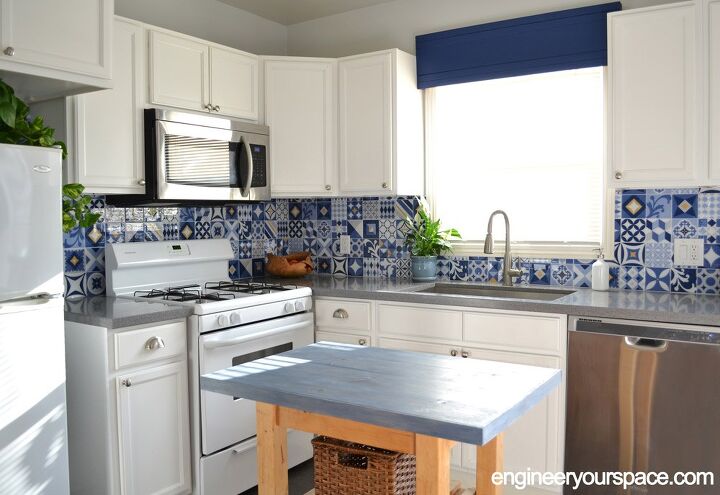 25 kitchen upgrades that ll make people say wow, Budget Rental Kitchen Remodel That is Easily Reversible