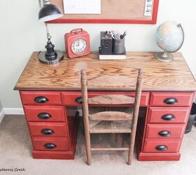 diy desk makeover how to paint laminate