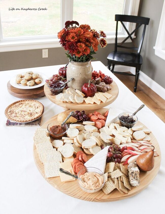 diy charcuterie boards two tiers