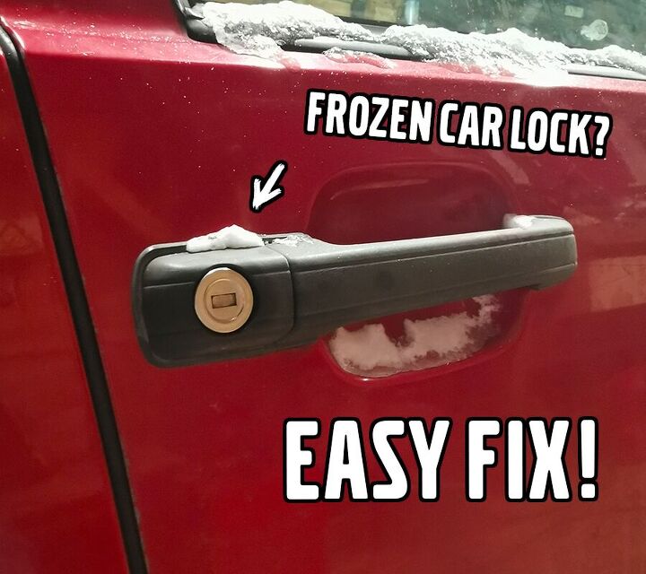 solucin fcil para una cerradura de coche congelada