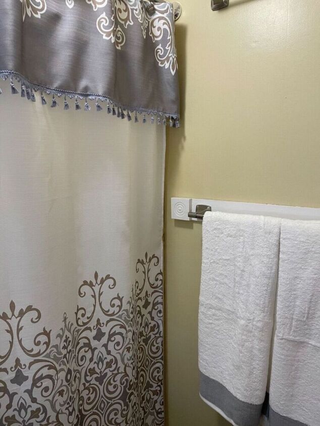 no sew shower curtain valance 2, Lado derecho