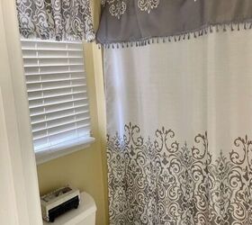 no sew shower curtain valance 2, Left Side