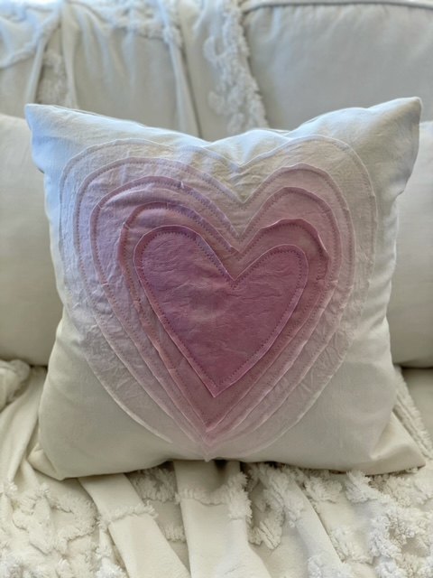 diy heart pillow