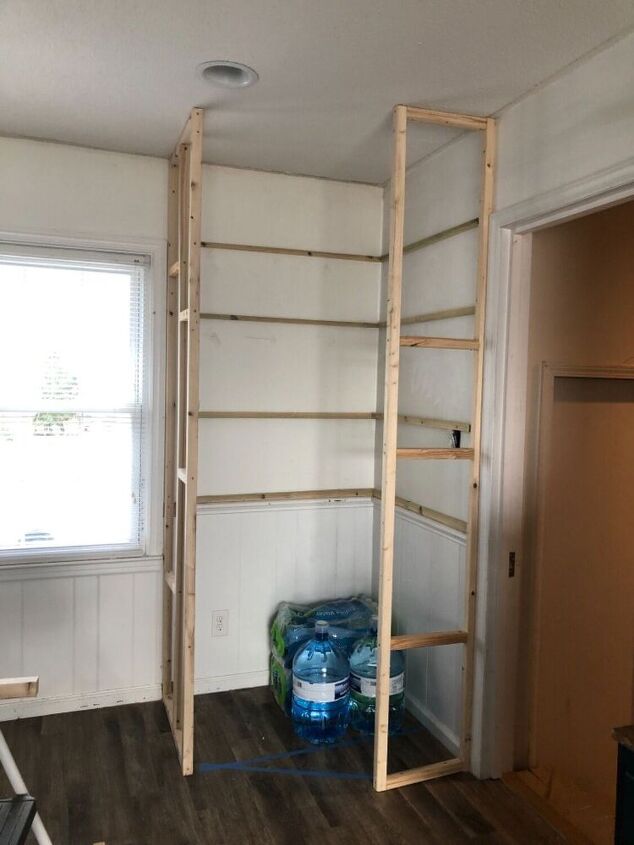 diy built in pantry for less than 100