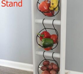 s 60 genius organizing ideas that will change your life this year, Create A Produce Stand For Counter Space