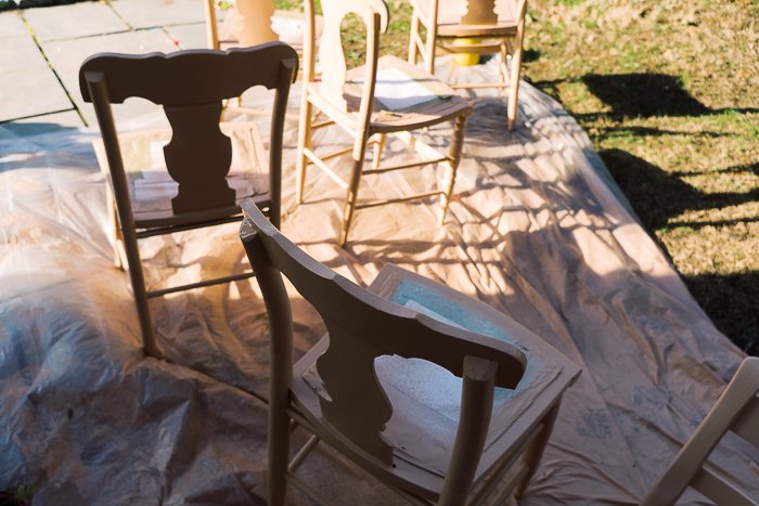 how to refinish old furniture without sanding cane dining chairs thri